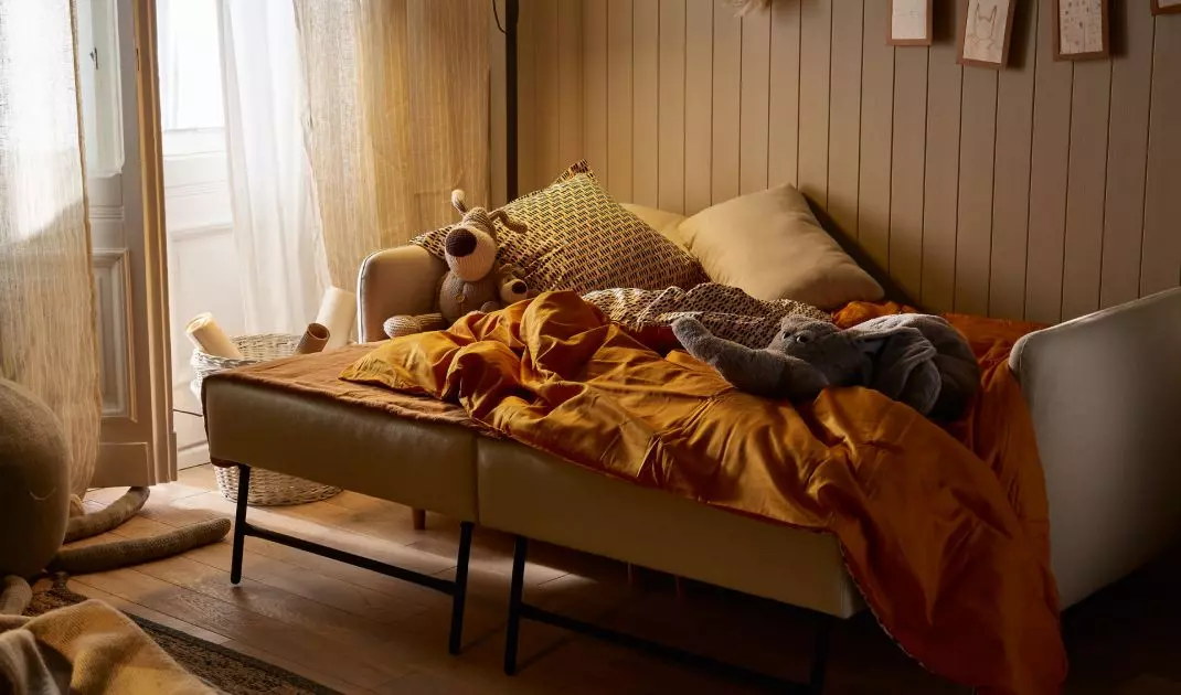 With the sleeping function, the pleasure of hosting guests can be even greater