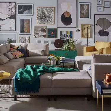 Conffi modular furniture adapts to the rhythm of the household members' lives