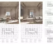I Nagroda, „Architektura mieszkaniowa w obliczu zmian klimatu. Projekt budynku wielorodzinnego w Warszawie”