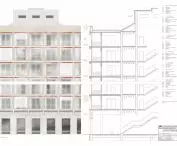 I Nagroda, „Architektura mieszkaniowa w obliczu zmian klimatu. Projekt budynku wielorodzinnego w Warszawie”