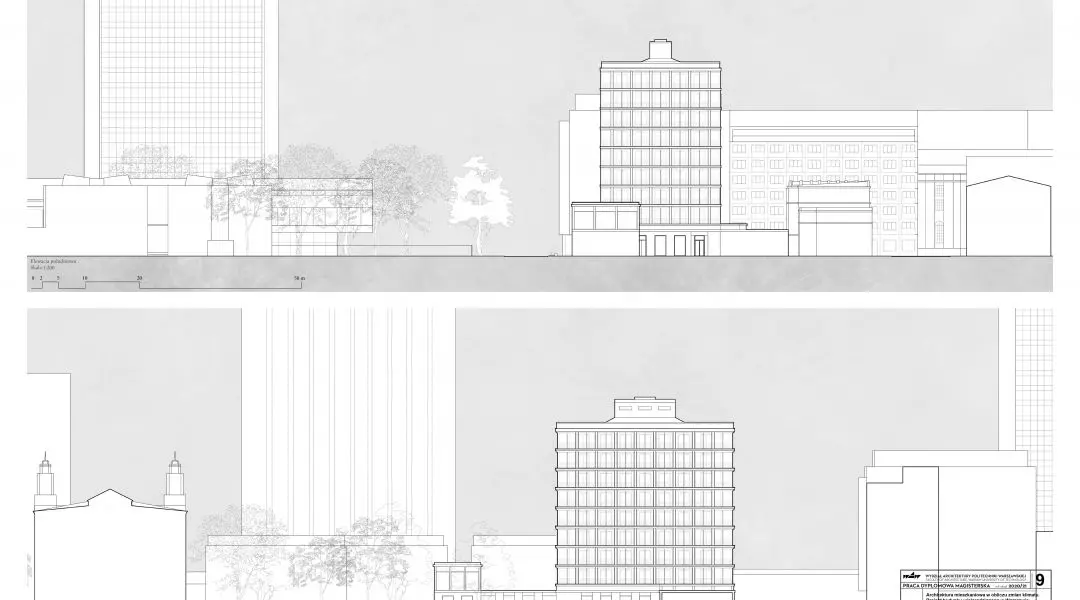 I Nagroda, „Architektura mieszkaniowa w obliczu zmian klimatu. Projekt budynku wielorodzinnego w Warszawie”
