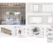 Wyróżnienie (ex aequo), „Funkcje detalu we współczesnej architekturze. Projekt domu mieszkalnego w strefie podmiejskiej”