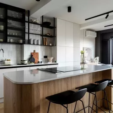 Kitchen and dining room