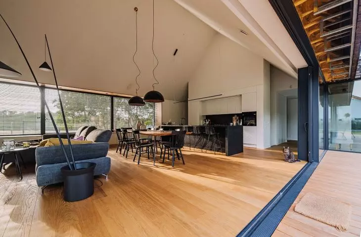Interior of the house 