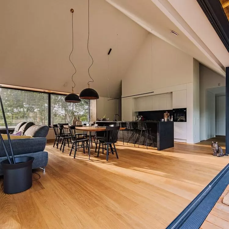 Interior of the house 