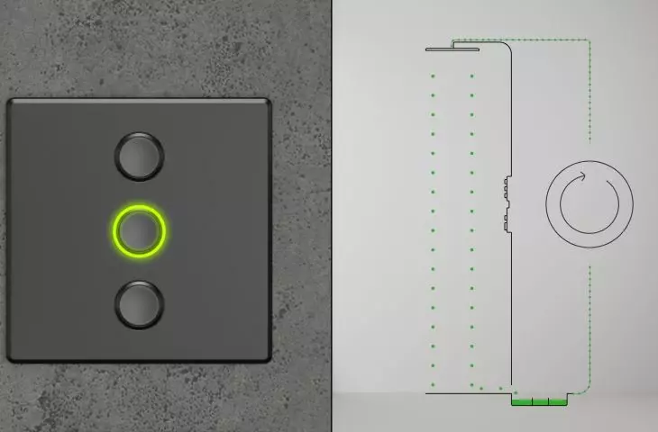 Shower with water recycling function