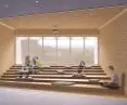 On the first floor there is a multipurpose space for young people