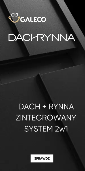 DACHRYNNA - zintegrowany system dachowo-rynnowy 2w1 od Galeco