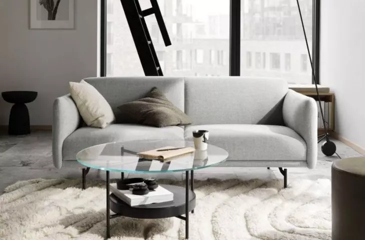 White, black, grey, beige and brown are the basic colors of the minimalist style © BoConcept